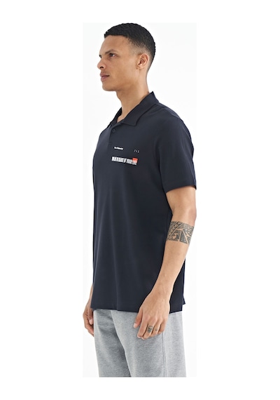 Tommylife Tommy Life Lacivert Yazı Baskılı Standart Form Polo Yaka Erkek T-shirt - 88236 Lacivert Tommylife Tommy Life Lacivert Yazı Baskılı Standart Form Polo Yaka Erkek T-shirt - 88236 Lacivert