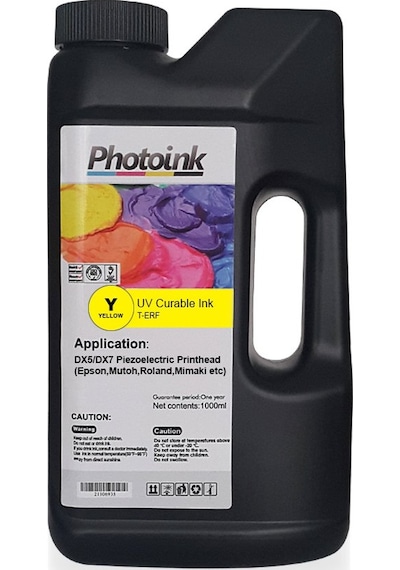 Dx5 ve Dx7/5113 Kafalar için 1000 ML Sarı Yellow Uv Mürekkep (Ser