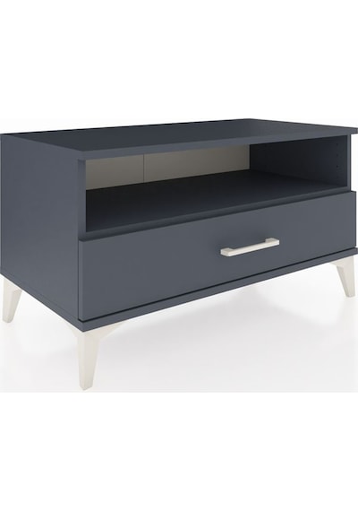 Hyperion Şifonyer Tek Raflı Tek Çekmeceli 88x44x48 Antrasit-antrasit Antrasit