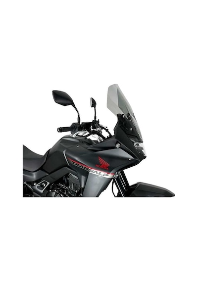Wrs Honda Transalp 2023-2024 Tourıng Rüzgar Siperliği Füme Saydam - Siyah