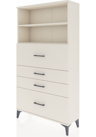 Arges Dolap 2 Raflı 4 Çekmeceli 88x30x163 Aytaşı-aytaşı Aytaşı