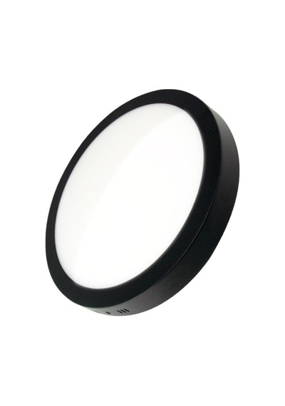 Bry 18w 6500k S.üstü Yuvarlak Siyah Kasa Led Panel