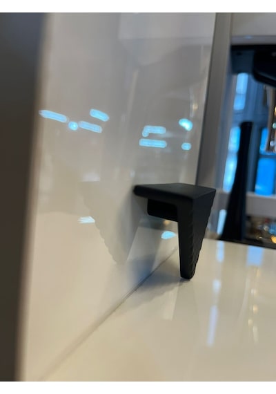 Costa Metal Kulp 32mm Mat Siyah Dolap Kapak Tv Ünite Mutfak Modern Çekmece Mobilya Kulbu Komidin