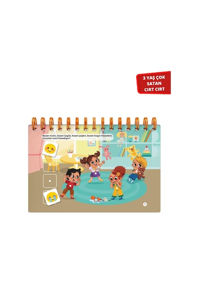 3 Yaş Cırt Cırtlı Kitap