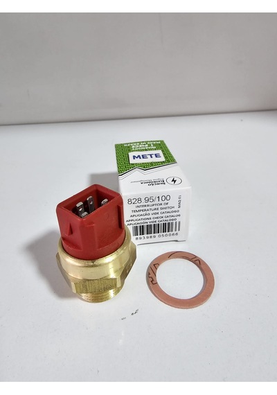 Ford Escort Fan Müşürü Kırmızı 4 Fişli Klimalı +ac Mte-thomson 95 -100 89bb-8b607-ac