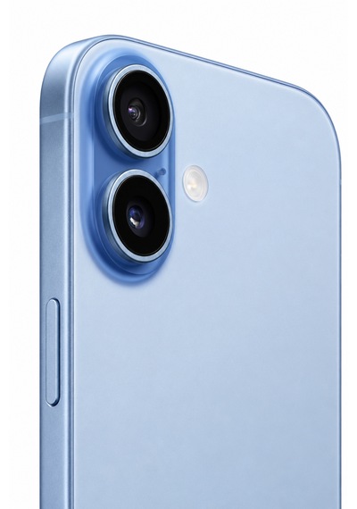 Apple iPhone 17 Uyumlu Taşlı Kamera Lens Koruyucu Sis Mavisi
