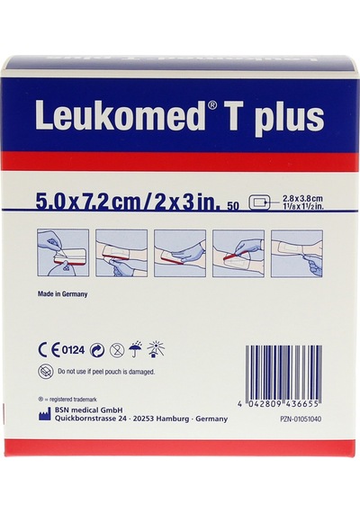 Leukomed T Plus Steril Yara Pansuman Pedi 7.2 x 5 CM 50 Adet