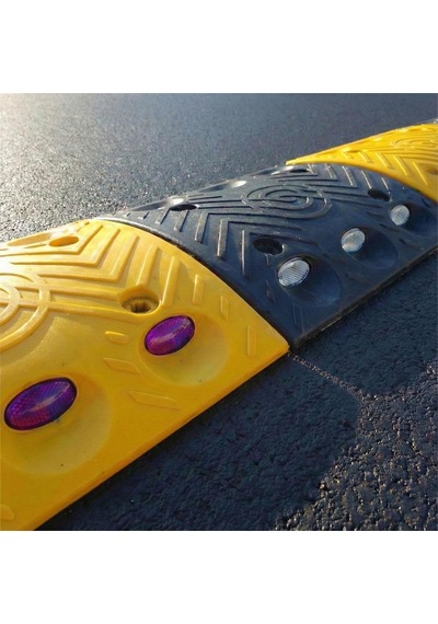 2,5 Metre Oval Hız Kesici Set Modüler Yol Kasisi Çözümü-875