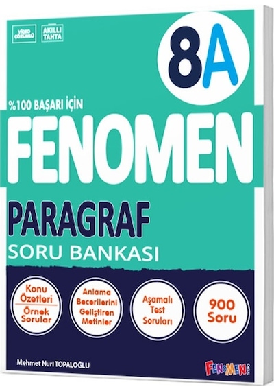 Fenomen 8. Sınıf Paragraf A Soru Bankası