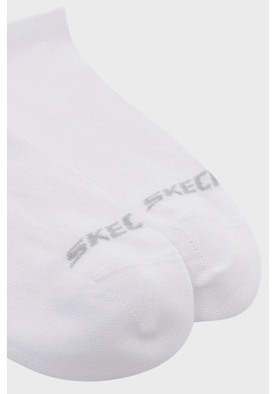 Skechers Pamuklu Logolu 3 Pack Çorap Unisex Çorap S2520315-2325 Beyaz