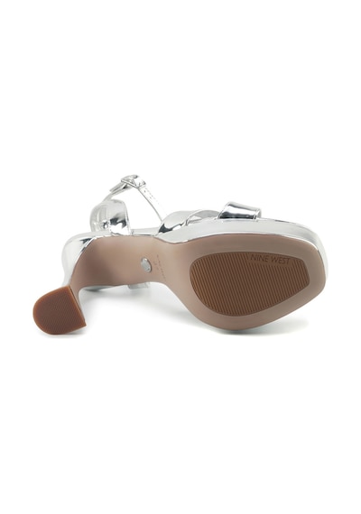 Nine West Veneza 5pr Gümüş Kadın Topuklu Sandalet 000000000102036850 Gümüş