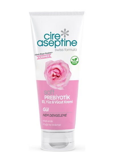 Soft Prebiyotik Gül El, Yüz Ve Vücut Kremi 75 Ml