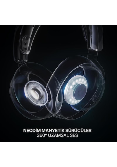 Steelseries Arctis Nova 7 Gen 2 Siyah Kablolu Kablosuz Kulak Üstü Oyuncu Kulaklığı - Teşhir