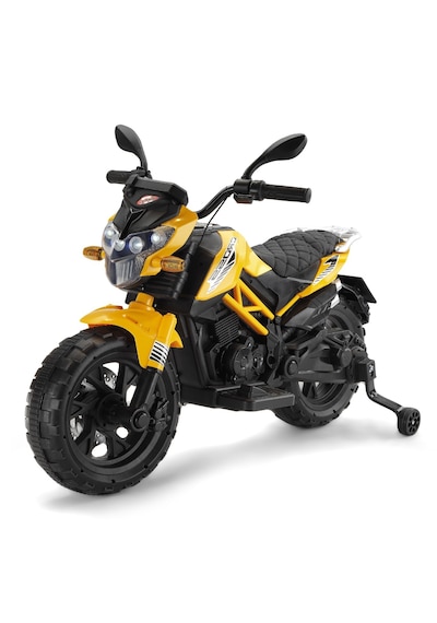 Baby2go 2691 Cross Akülü Motor 12 Volt / Sarı Sarı
