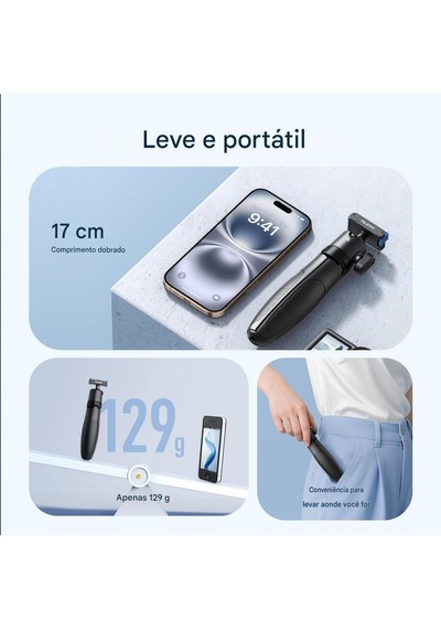 Osmo Action Manyetik Selfie Çubuğu & Tripod Osmo Action 3/4/5 Pro/osmo 360 Uyumlu Hızlı Çıkarılabilir Mini Trip