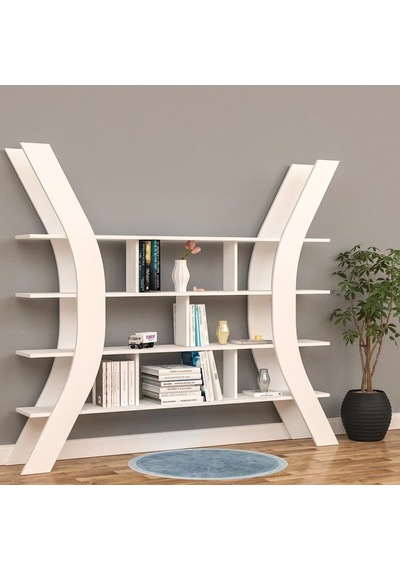 Poyraz Kitaplık Raf Mdf Antrasit Poyraz Kitaplık Raf Mdf Antrasit