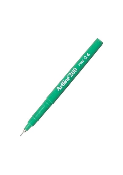 200 Fineliner 0.4 MM İnce Uçlu Yazı ve Çizim Kalemi Turuncu