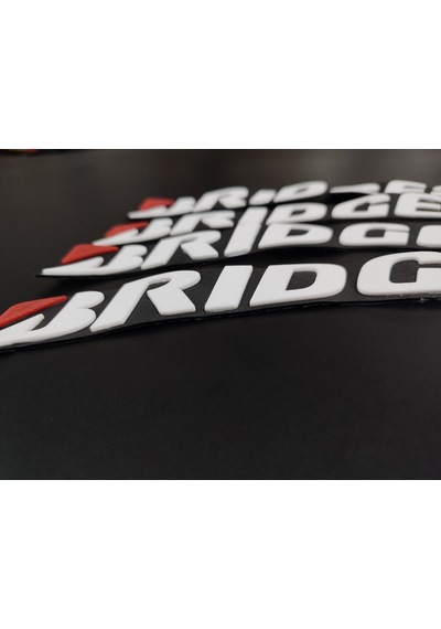 Bridgestone 4 Adet Lastik Yazısı Motosiklet Ve Otomobil Bridgestone Lastik Yazısı Sticker