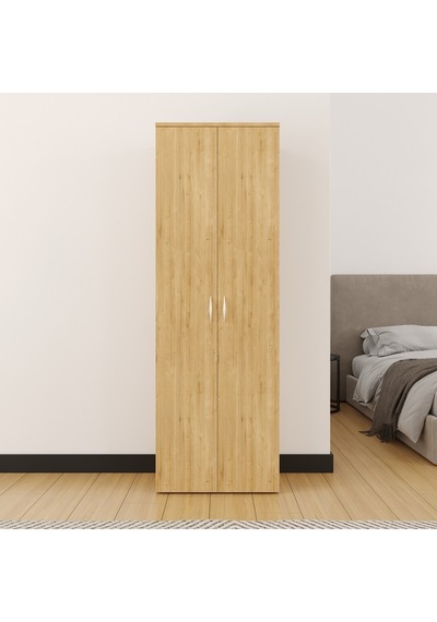 Temizlik Malzemeleri Dolabı, Ahşap Gardırop, Elbise Dolabı, Çok Amaçlı Dolap, 60x34x180cm Safir Meşe Temizlik Malzemeleri Dolabı, Ahşap Gardırop, Elbise Dolabı, Çok Amaçlı Dolap, 60x34x180cm Safir Meşe
