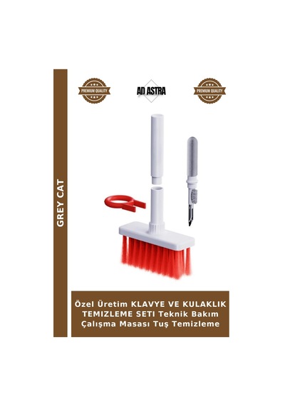 Özel Üretim Klavye Ve Kulaklık Temızleme Setı Teknik Bakım Çalışma Masası Tuş Temizleme