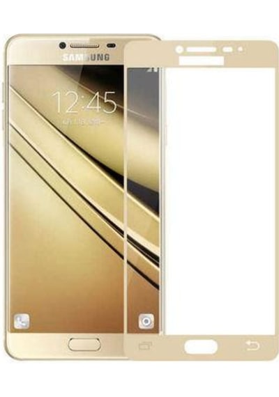 Galaxy A7 2016 Ekranı Tam Kaplayan Cam Koruyucu