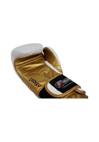Muay Thai Boks Eldiveni, 14 Oz Beyaz Altın Renk Seçeneği Açık Pembe
