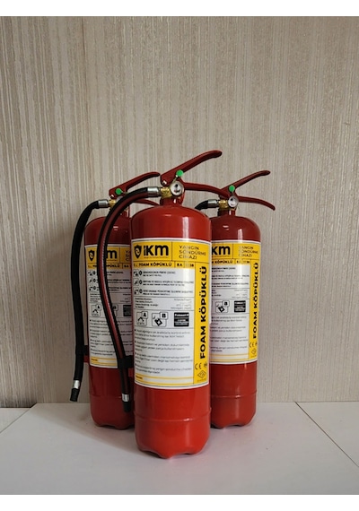İkm 6 Kg Köpüklü Yangın Tüpü/ 3 Adet