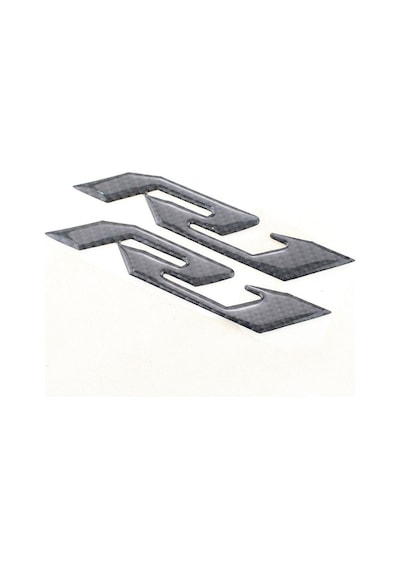 3D Yamaha R1 Karbon Logo 2 Adet
