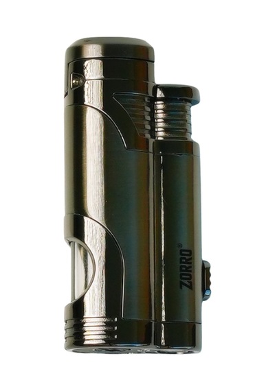 Zorro 2 Torch Pürmüz Gunmetal Metal Puro Çakmağı - Trm1001