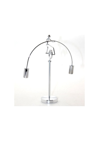 Newton Denge Adam Metal Dekoratif Obje 20x16 Cm
