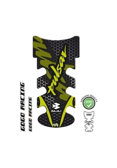 Bajaj Pulsar 2014-2023 Uyumlu Tank Pad Set 007