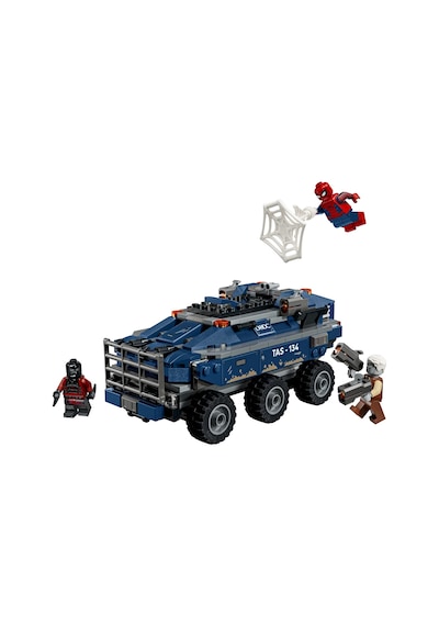 LEGO® ǀ Marvel Örümcek Adam Hapishane Nakliye Aracı Takibi 76349 - 8+ Yaş için 4 Minifigür İçeren Oyuncak Yapım Seti (367 Parça)
