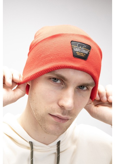 Bad Bear Star Kırmızı Unisex Bere Kırmızı