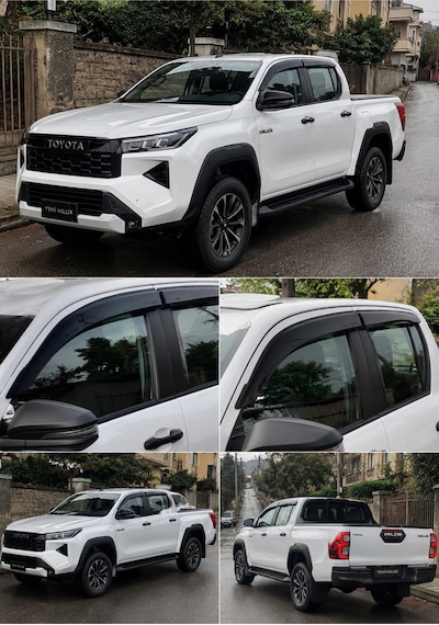 Toyota Hliux 2025+ Araca Özel Cam Rüzgarlığı Premium A+