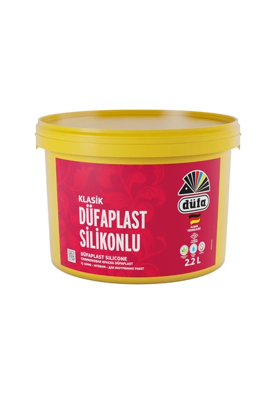 Düfa Klasik Düfaplast Silikonlu İç Cephe Duvar Boyası 1108 Koyu Fildişi 2.2 L