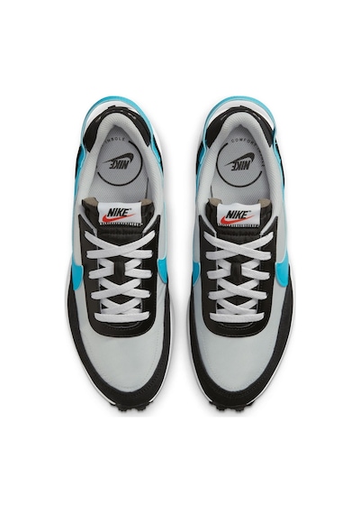 Nike Waffle Debut Leather Grey Sneaker Hakiki Deri Gri Spor Ayakkabı Gri