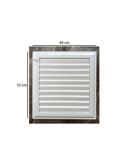 Ubm 49x52 Banyo Wc Havalandırma Menfezi Yapışkanlı Cam Menfez Hediyeli