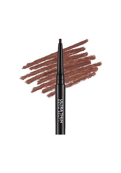 Tx Kaş Kalemi & Fırçası - Ultra Thin Brow Pencil - 003 Brown - 8690604572120 Tex Yeni Model Dese 0