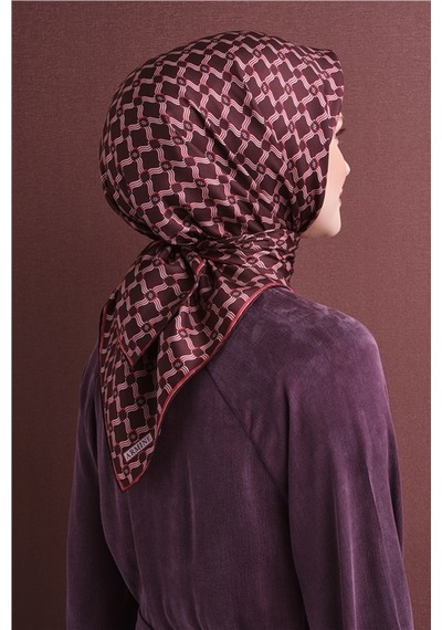 Armine Saf İpek Twill Eşarp 9636d 80 Açık Mavi