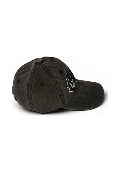 Hedea Unisex Vintage Eskitme Beyzbol Şapkası Always Nakışlı Ayarlanabilir Siyah Pamuklu Cap