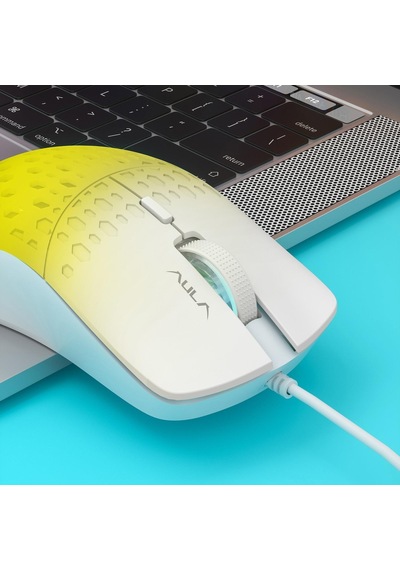 Aula S11 Pro 3600 DPI RGB Optik Oyuncu Mouse