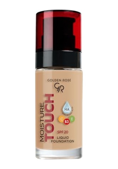 Moisture Touch Foundation No: 114 - Hyaluronik Asitli Nemlendirici Fondöten Spf 20-30 Ml Çok Renkli