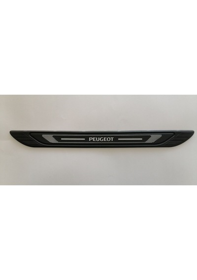Peugeot 205 206 207 208 Kapı Eşik Çıtası Plastik Siyah Kauçuk Abs (530413887)