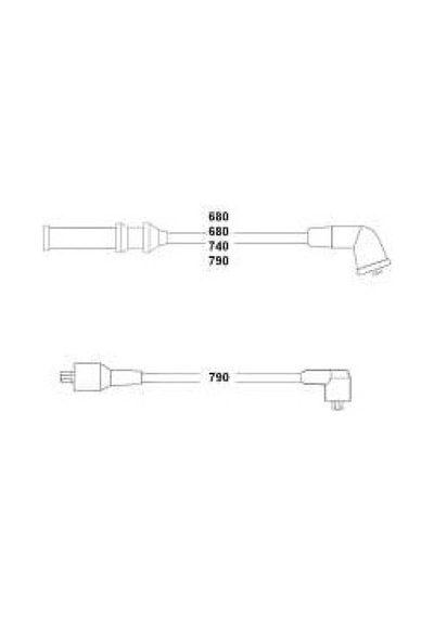 Buji - 440 - Kablosu Suzukı Carry 1.0l F10a - Dpmıx-hb - Sk410 89- Buji Kablosu