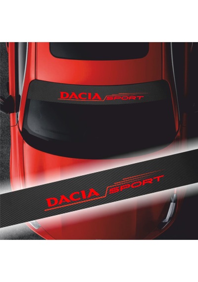 Dacia Duster Için Uyumlu Aksesuar Oto Ön Cam Sticker