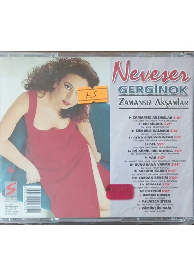 Plak Değildir Cd Dir Cd Nevesse Gergin Ok Zamanssız Aşklar Cd