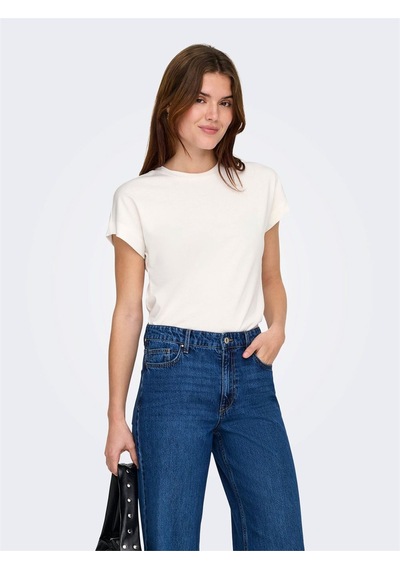 Only Onlerıca S/s Top Jrs Noos Kadın Beyaz T-shirt - 15308926