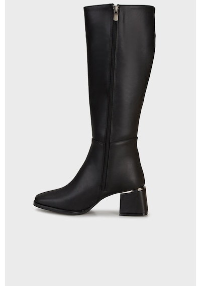 Pierre Cardin Bayan Çizme Pc54986 Siyah Cilt Siyah Cilt