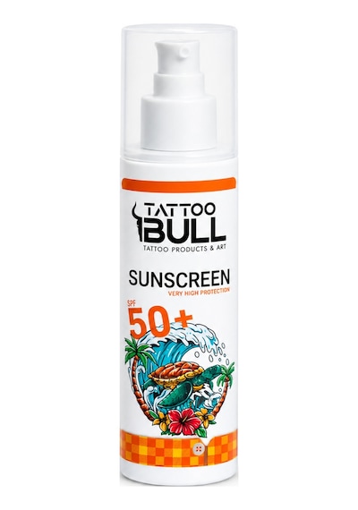 Tattoobull Güneş Kremi 100 Ml Dövme Ve Cilt Koruyucu Spf Krem