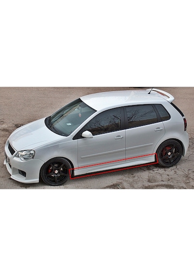 Vw Polo Uyumlu Marşpiyel Sağ Sol Takım Fiberglass Boyasız